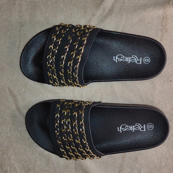 Hey 👣REFRESH 🇺🇲Sandy in Black footwear Sandals - Picture 8 of 15